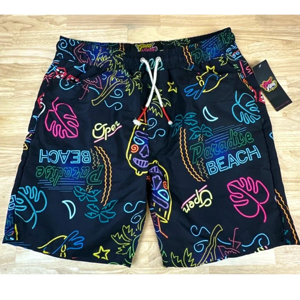 Good Vibes Drill Clothing Company X Hawaiian Aloha Button Down Shirt XL